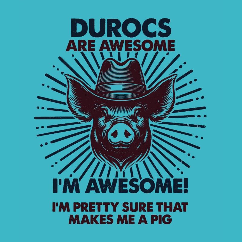 Cochon Papa Maman - Fermier Durocs