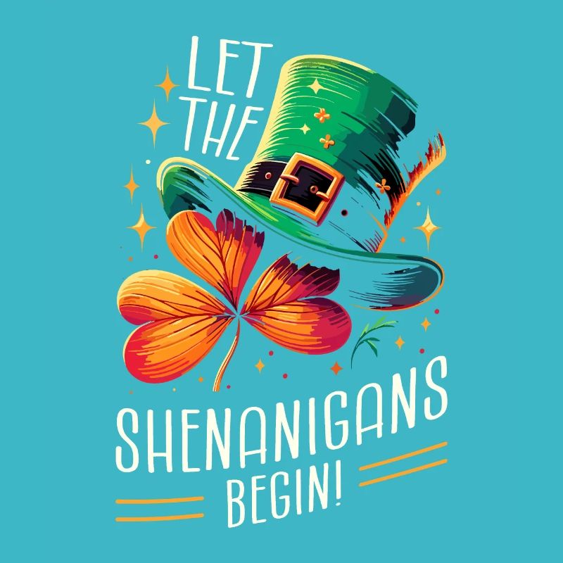 Let The Shenanigans Begin Leprechaun Hat St
