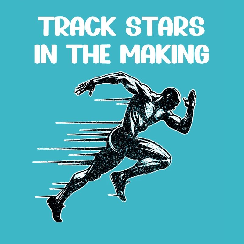 Coureur sur piste Sprinter Sprint 100m sprinter