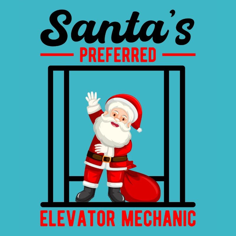 Santa´s Preferred Elevator Mechanic Gift Idea