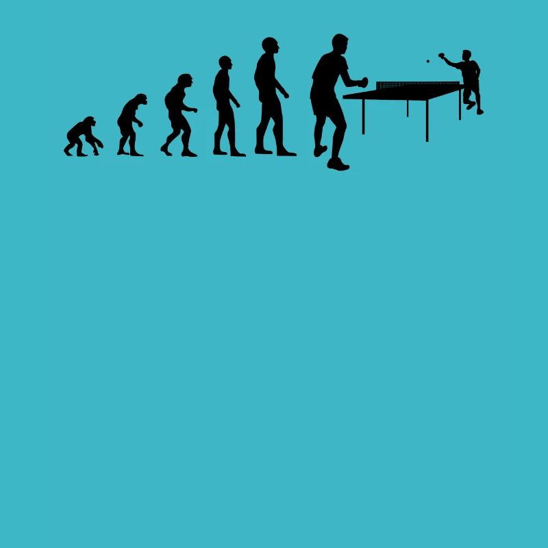 Cadeau de joueur de tennis de table Evolution