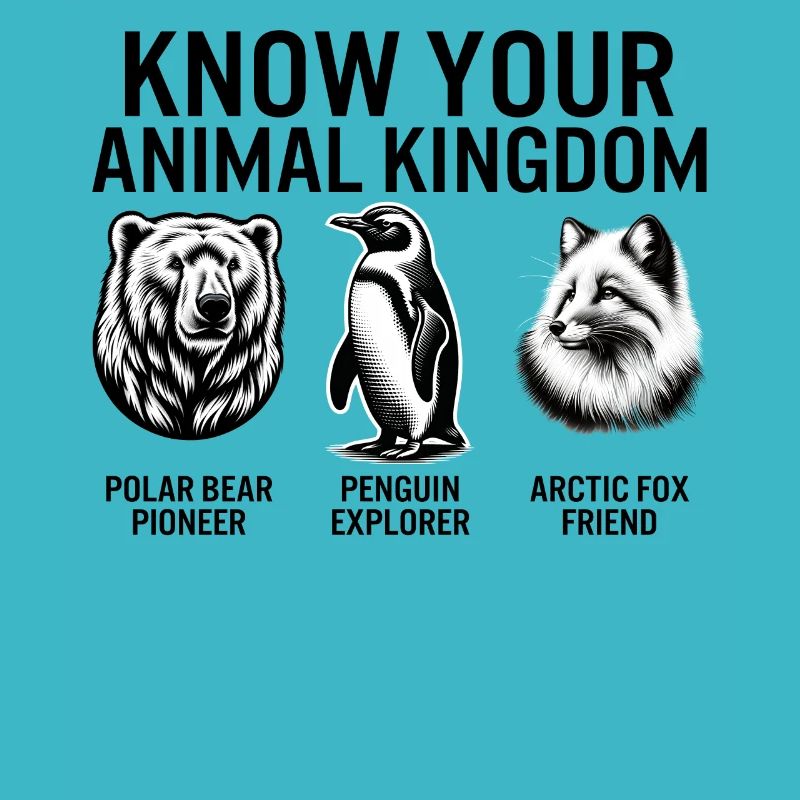 Winterhemd, Kenne dein Tierreich Eisbär