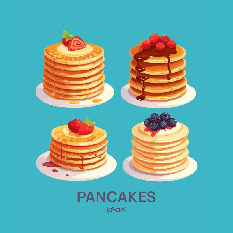 Fruity pancakes