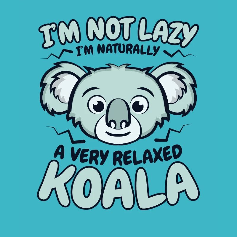 A Very Relaxed Koala Koalabear Phascolarctos
