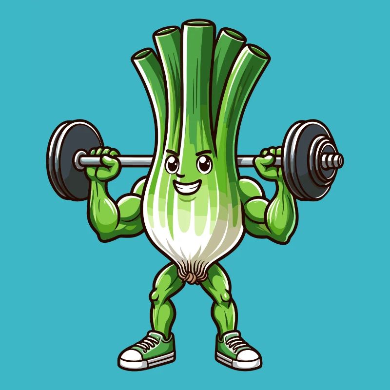 Leek Bodybuilder, Strength Training