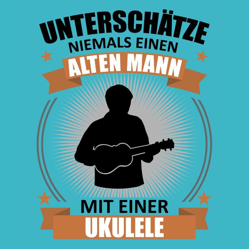 Alter Mann Ukulele Weisheit