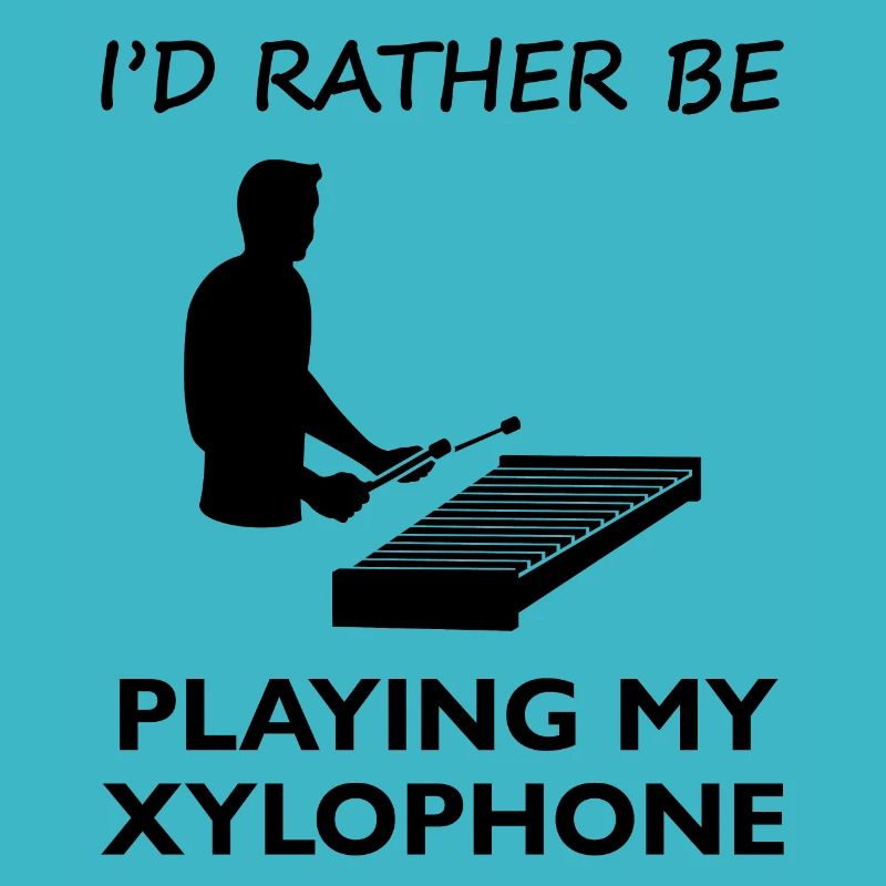 Xylophon Leidenschaft Musiker Statement