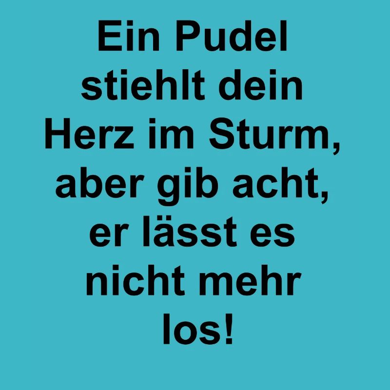 Herz-Pudel-Geschenk