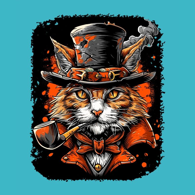 Steampunk Katze