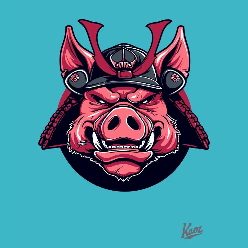 Shogun Samurai Schwein