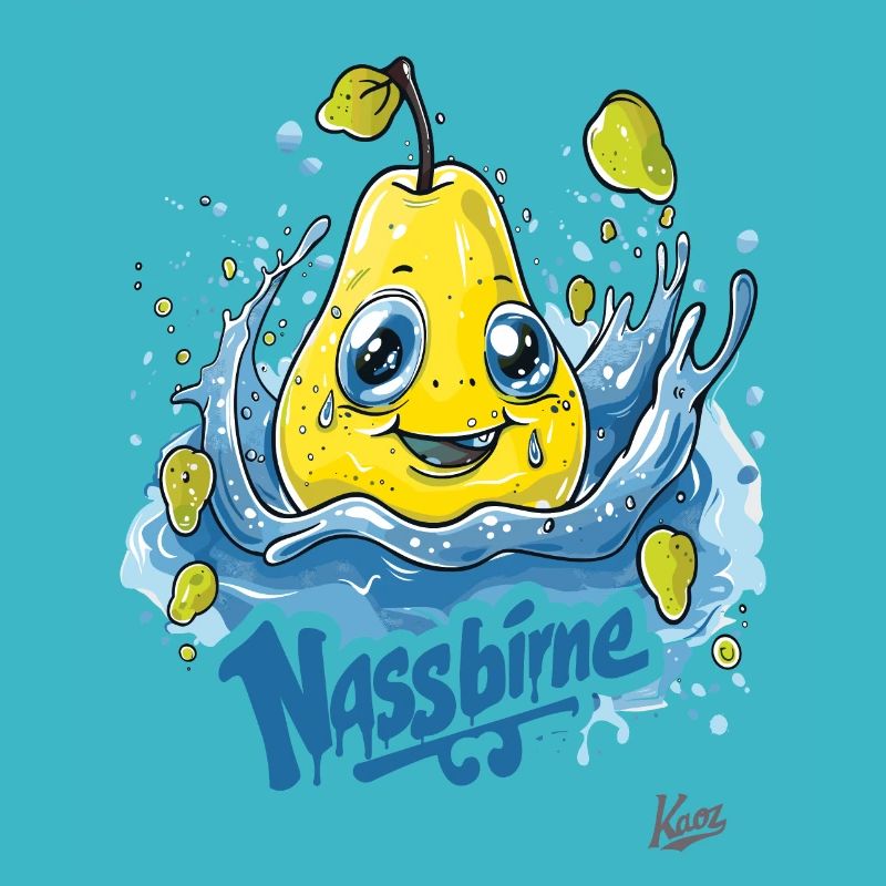 Funny Water Wet Pear: A Wet Pear