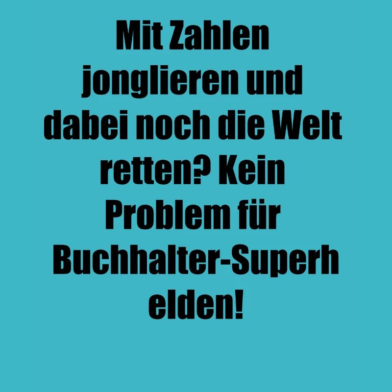 Buchhalter Superheld Geschenk