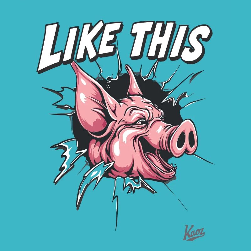 Percée : Comme ce cochon drôle