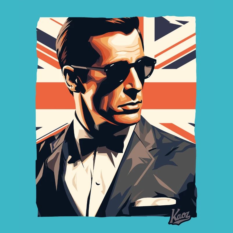 Drapeau britannique Chad Geezer Mate Grande-Bretagne