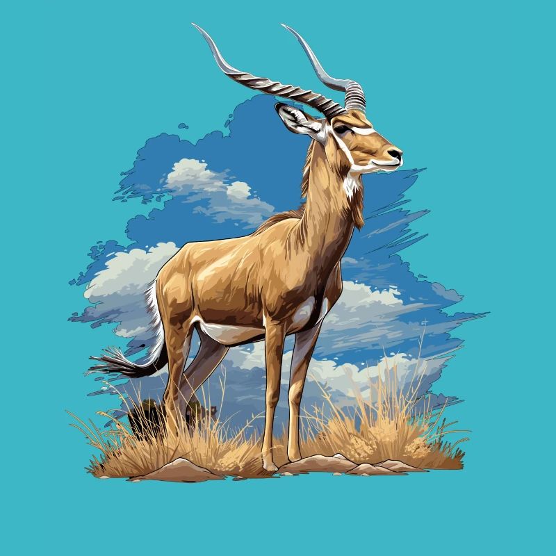 Antilope antilope antilope ouverte