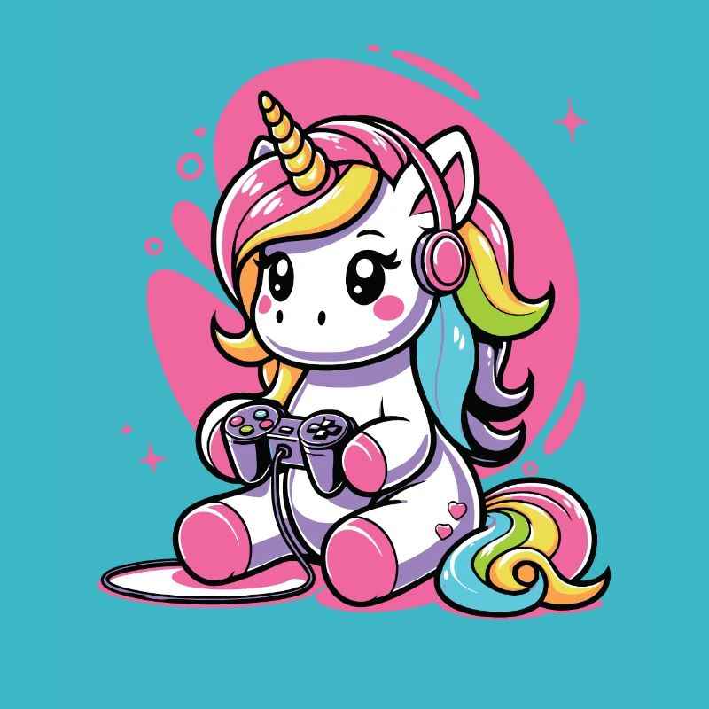 Play Controller Gaming Unicorn Controller