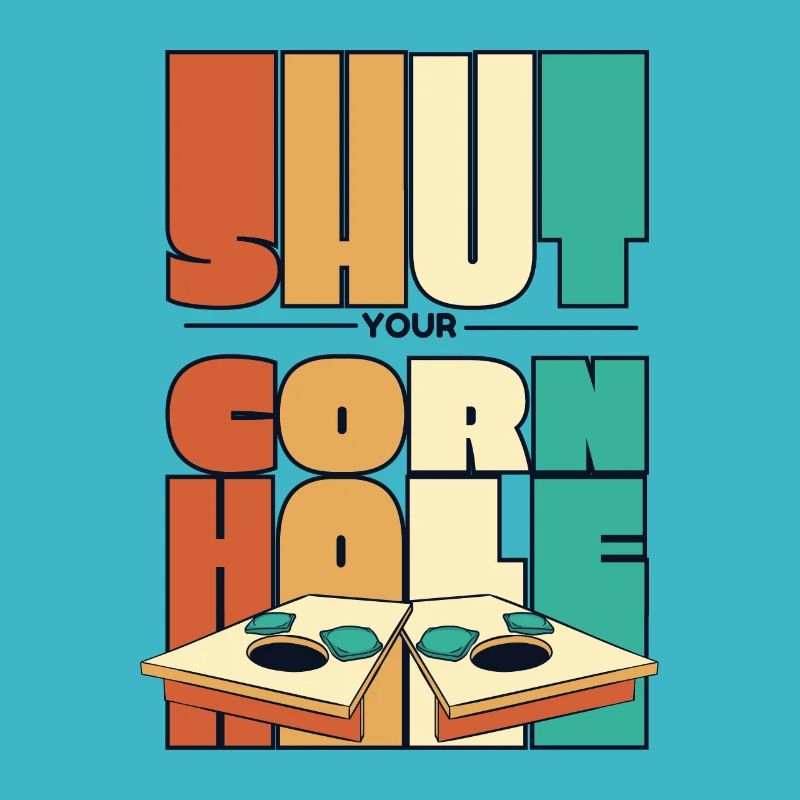 Halt deine Cornhole Spielbretter Sitzsack Cornhole