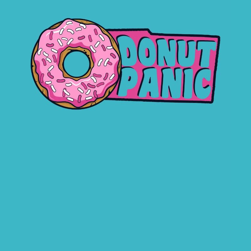 Donut Panic Doughnut Glazed Maker Lover Donut