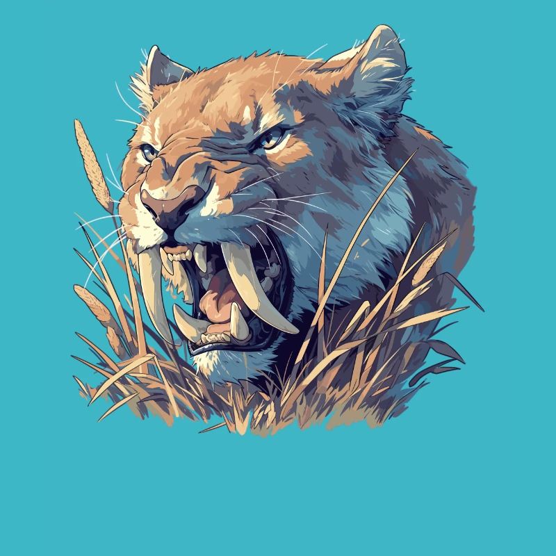 Saber-Toothed Tiger Sabertooth Tiger