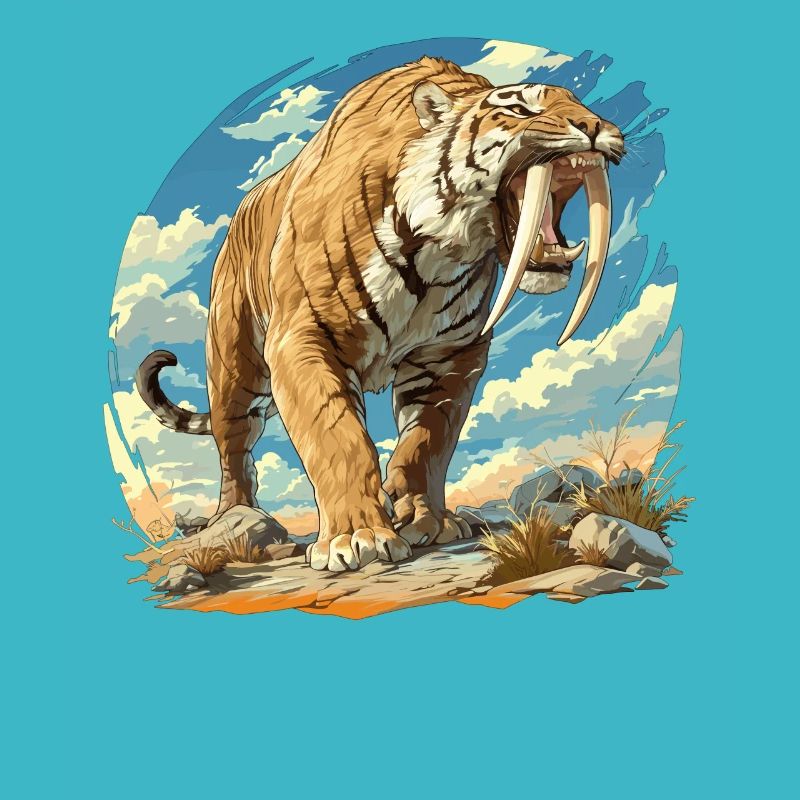 Saber-Toothed Tiger Sabertooth Tiger
