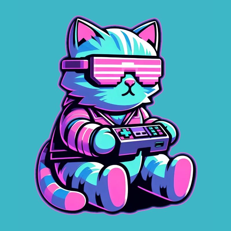 Cool Cat Gamer