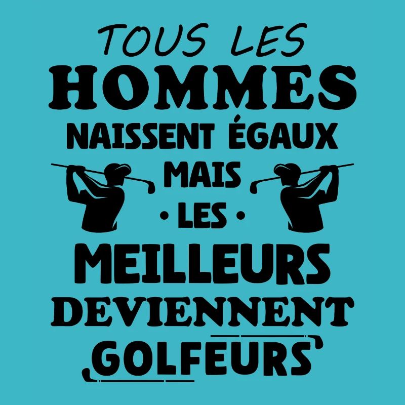 Hommes Meilleurs Deviennent Golfeurs Humour