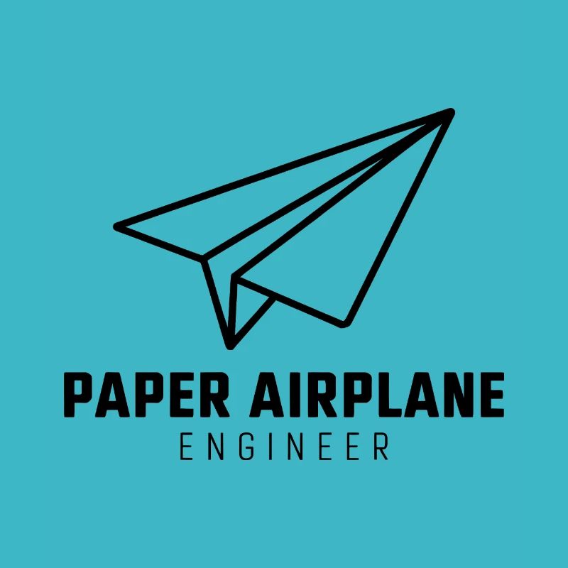 Papierflieger Spruch Witz Papierflugzeug Geschenk