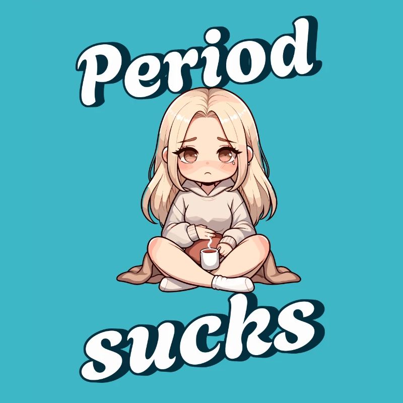 Periode Menstruation Period Sucks Design