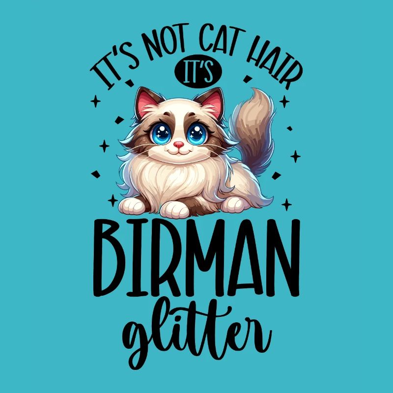 Katzen Glitzer - Birma