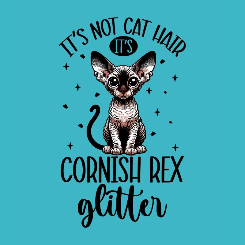 Paillettes Chats - Cornish Rex