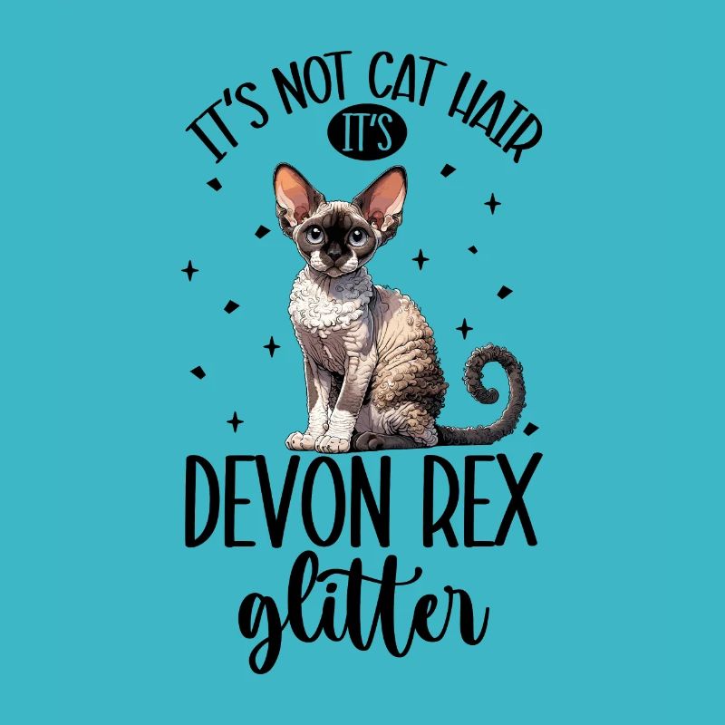 Katzen Glitzer - Devon Rex