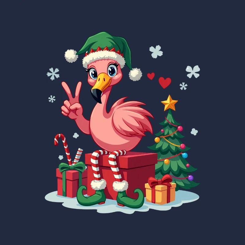 Flamingo Elfe