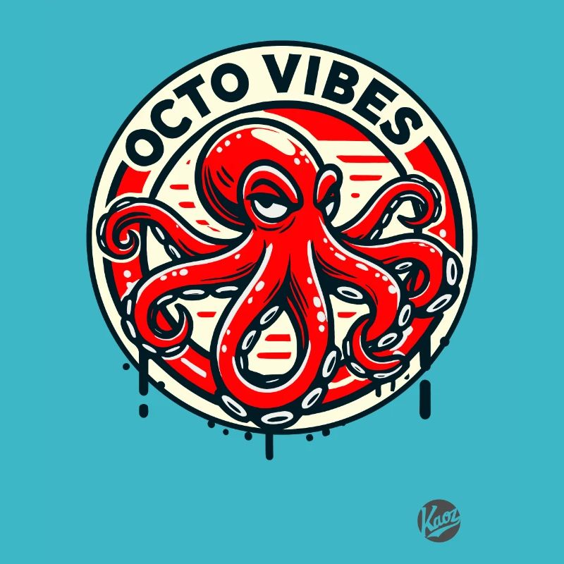 Bad mood octopus