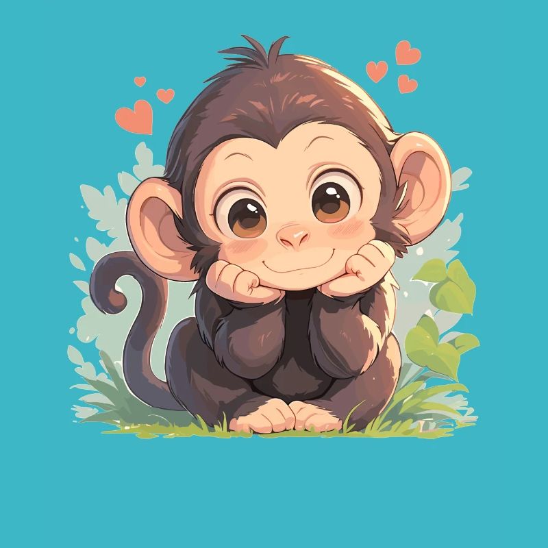 Chimpanzee Schimpansen Schimpanse