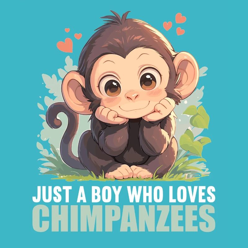 Chimpanzee Schimpansen Schimpanse