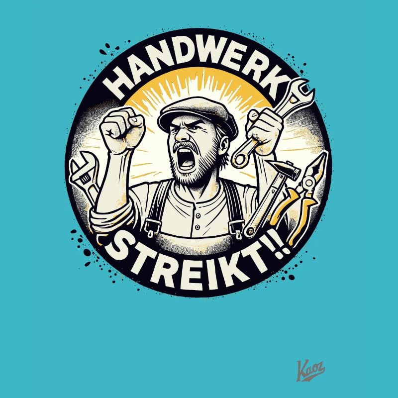 Craftsmen work, the crafts strike