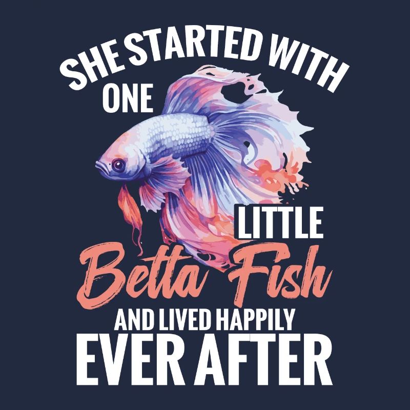 She started with a small betta fish and lived