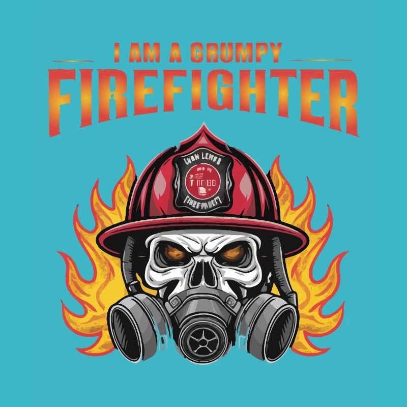 I AM A GRUMPY FIREFIGHTHER