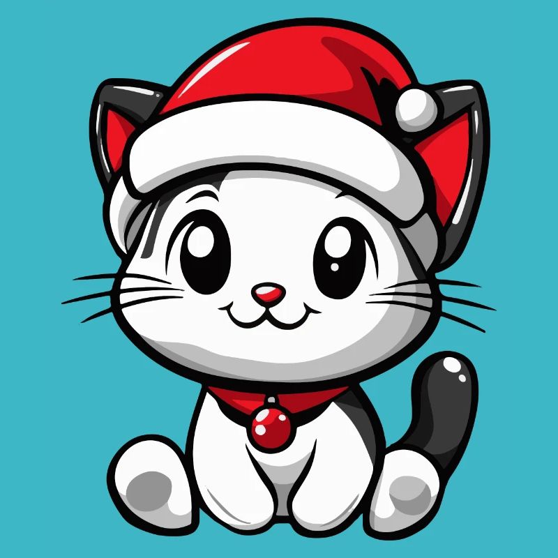 Katze Weihnachten