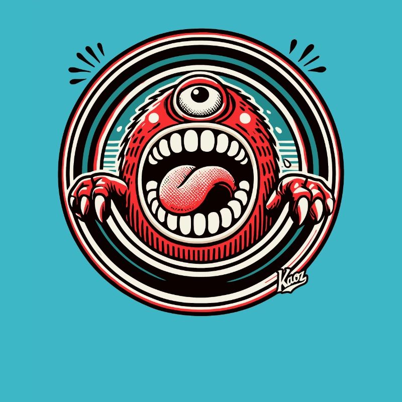 Crazy Funny Monster Cyclops
