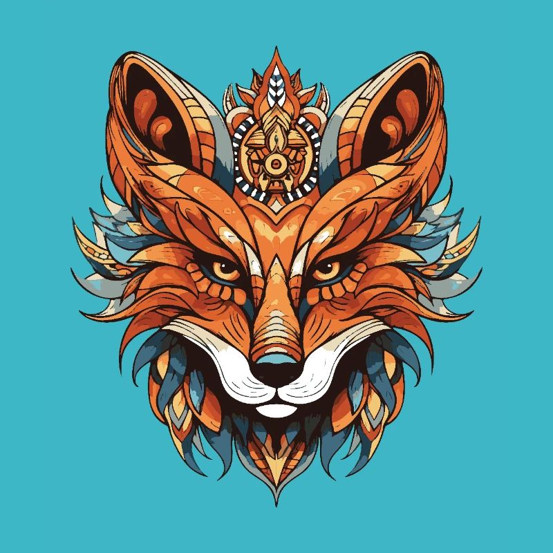 Fox Portrait Head