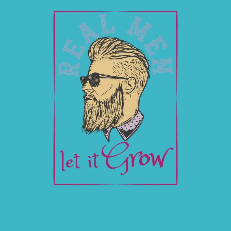 Lass es wachsen Bartdesign Let It Grow Beard