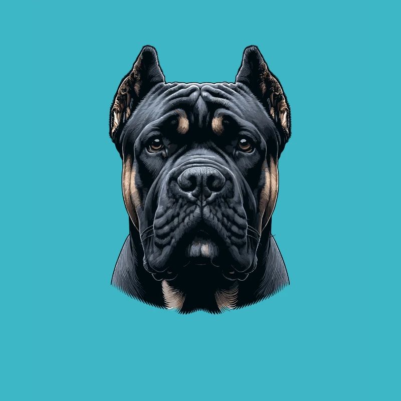 Visage de chien - Cane Corso