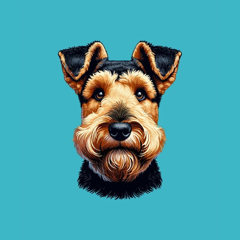Hundegesicht - Welsh Terrier