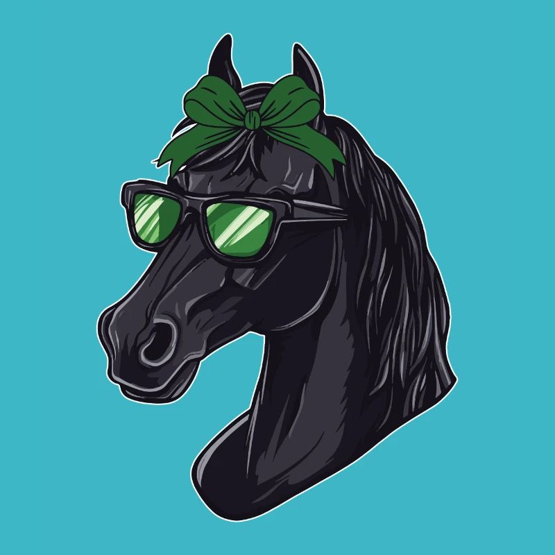 J’aime mon Percheron À la grange et