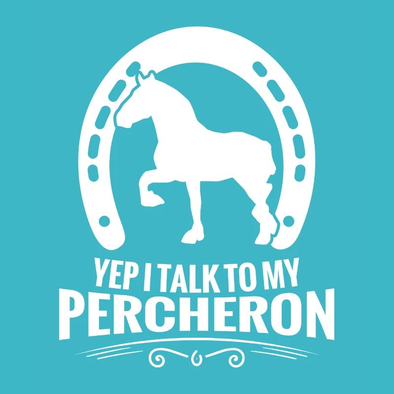 , je parle à mon percheron