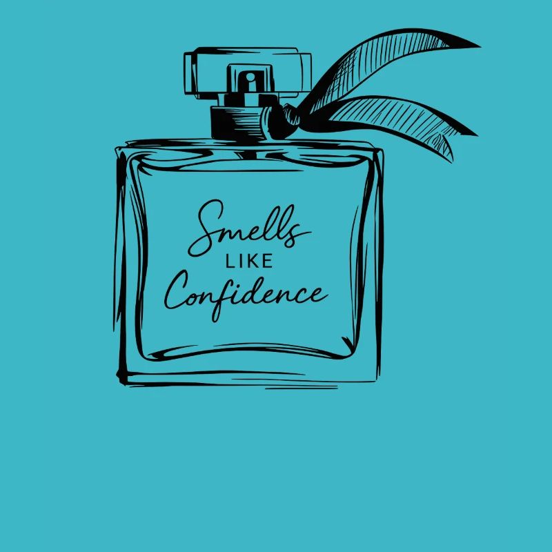 Scent of Self-Confidence Perfume Illustration