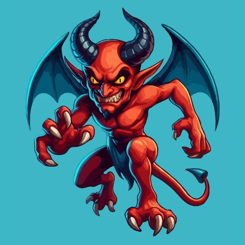 Satan s’enfuit