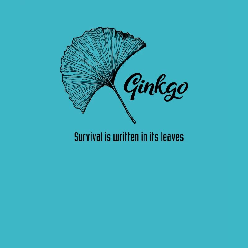Ginkgo Leaf Survival Quote
