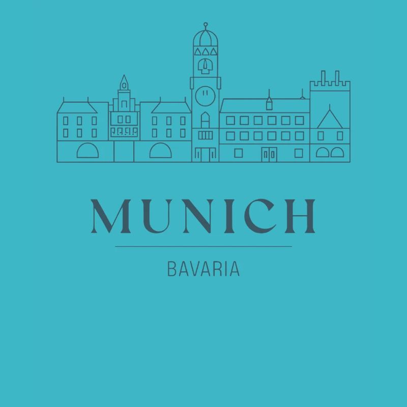 Munich Bavaria Skyline - Munich Germany Bavaria